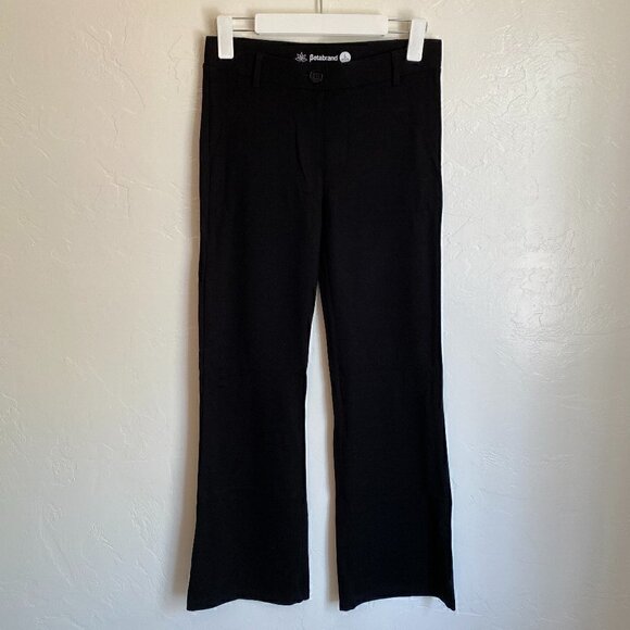 Betabrand Black Pull On Boot Cut Dress Yoga Pants Style W0104-BK - Picture 2 of 7